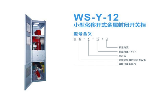 小型化移开式金属封闭开关柜WS-Y-12